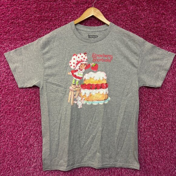 Strawberry Shortcake Cooking by The Book T-shirt size medium - Picture 1 of 4